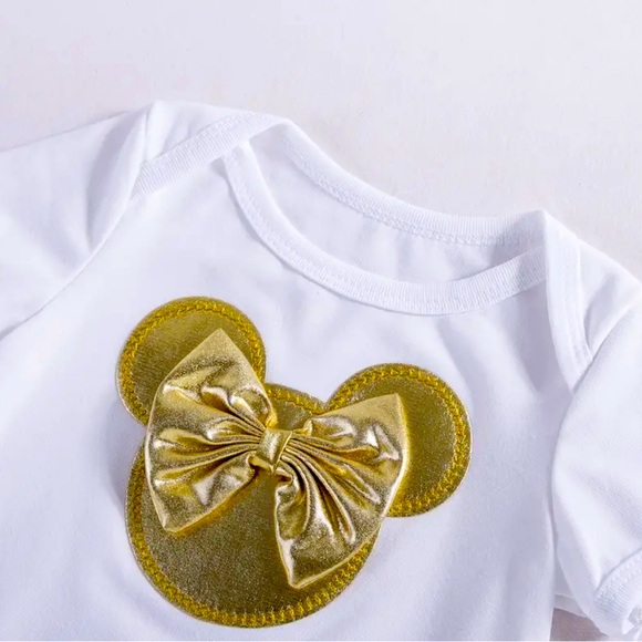 Baby Girl Micky Mouse Outfit - Picture 3 of 5